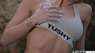 Lara Frost gets her ass pounded in several bodily positions