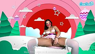 Teen masturbates on camera cosplay as Paulina Sanchez’s seductive secretary