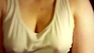 Big tits and ass revealed in POV homemade