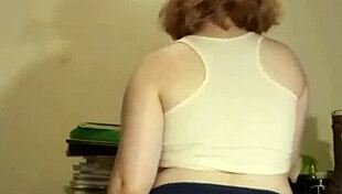 Big tits and ass revealed in POV homemade