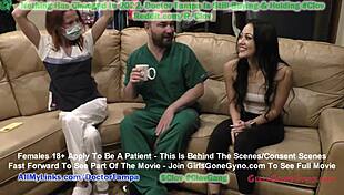 Čo robí Blaise Celeste s tým spekulum, rozťahuje svoju oholenú pičku v nemocnici počas obednej prestávky?