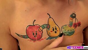 tiny emo fingers pussy hard!