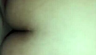 Amateur homemade doggystyle fucking bent over pussy ends with cumshot.