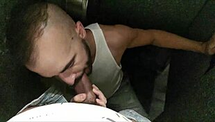 friends enjoying a fun night out in disco toilets