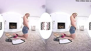 Lika Is Studying Her Biology With Taboo Masturbation And Orgasm