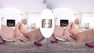 Lika Is Studying Her Biology With Taboo Masturbation And Orgasm