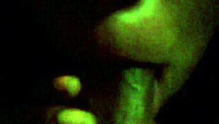 Ebony Queen Delivers Sloppy Blowjob to Black Cock