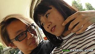 Oh, Asian Babe Sucks Boss's Cock!