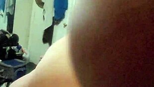 Blonde teen shows tits and ass!