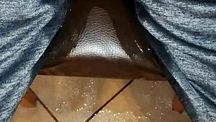 Gaste85 Peeing In The Kitchen