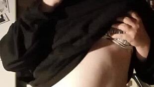 Busty Amateur Girl Plays With Her Big Tits And Ass In Homemade POV Video