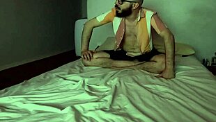 girlfriend delivers intense blowjob before christmas fuck