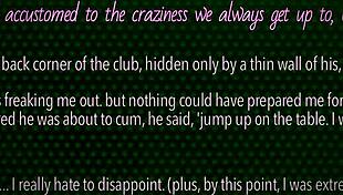 Cherrysoda sucks and fucks big black cock in the club corner