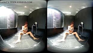 Want to see asian brunette finger wet pussy in whirlpool?