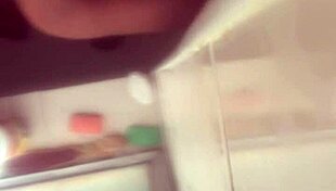 Bathroom Whore Sucks Cock