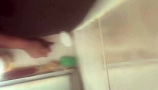 Bathroom Whore Sucks Cock