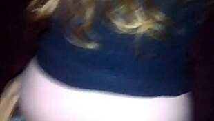 Skinny blonde stepsister has sex with stepbrother in pov