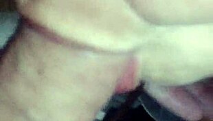 my fat mature lady is givin me a slopy blowjob from my pov, suckin it deep n hard with her wet mouth