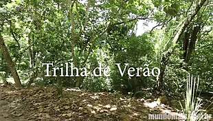 Young Brazilian Guys Fuck Passionately on Outdoor Trail