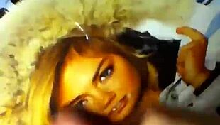 B Dick Gives Kate Upton Facial Cumshot