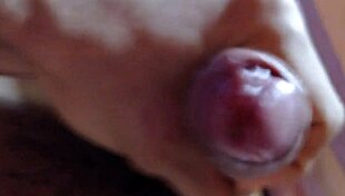 in the quiet room, a gay guy masturbates to cum