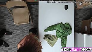 in the shop, dakota the swiping gal gets punished with a monster cock blowjob.