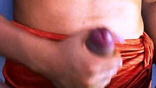 A real gay man gets intimate with brunette teenager