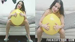 i feel the passion with this sexy latina's big tits and ass