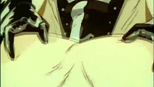 Blonde Anime Chick Rides Cock Hard Before BDSM Strapon Action!