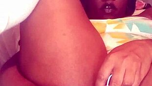 I tease my wet creamy pussy with toys and handjob.