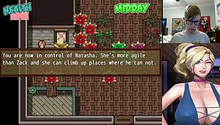 Professor Cherry Looks Like a Hot Version of Poison Ivy - Zombies Retreat Uncensored