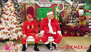 Esmeralda Duarte Blows Fake Santa