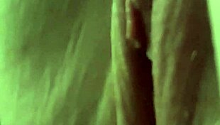 Milf teases and rubs her plump pussy in homemade clip