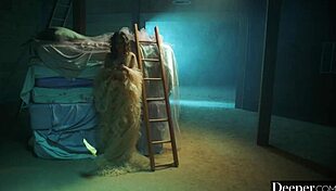 Elena Koshka exclaims, 'Ride my hairy pussy harder!'