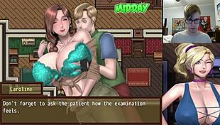 Professor Cherry Looks Like a Hot Version of Poison Ivy - Zombies Retreat Uncensored