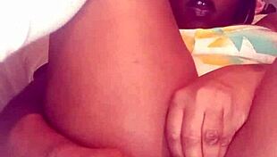 I tease my wet creamy pussy with toys and handjob.