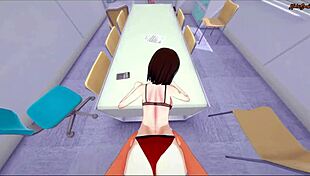 i got a pov facial from samsung sam before she fucked me on the table, oh god the cumshot was amazing!!