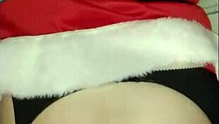 Sex With Santa's Wife Creampie