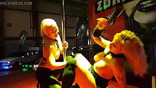 Viky Moore and Sandy Alser in Erotic Lesbian Scene