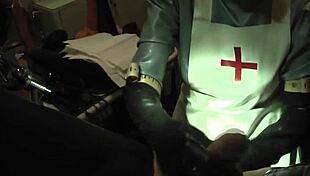 hey there, rubbernurse agnes, rockin’ that long grey latex dress and white surgery hood... tell me, how’s that blowjob and prostate massage feel in the hospital?