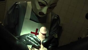 hey there, rubbernurse agnes, rockin’ that long grey latex dress and white surgery hood... tell me, how’s that blowjob and prostate massage feel in the hospital?