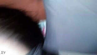 Blindfolded Petite Slut Sucks BF with Wild Passion! Can't Believe This Intensity!