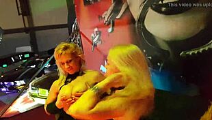 Viky Moore and Sandy Alser in Erotic Lesbian Scene