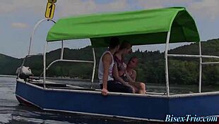 Bisexual Dude Enjoys Outdoor Group Fun