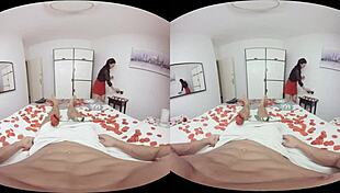 Seductive spanish girlfriend in virtual 3d encounter