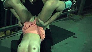 teen 18+ picked up in public, bound and roughly fucked while riding cowgirl 😈