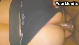 how i love putting her on all fours with that thong