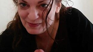 Hey, Raven gives an amazing blowjob and jerks him off! 😏