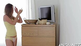 charming lilu, an adorable teen amateur, enjoys a hardcore blowjob and fucking session