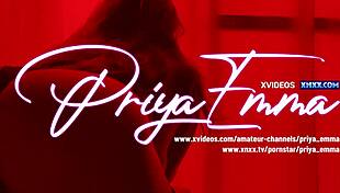 Sydindisk tamil tjenestepige dyrker solo håret fisse fingering